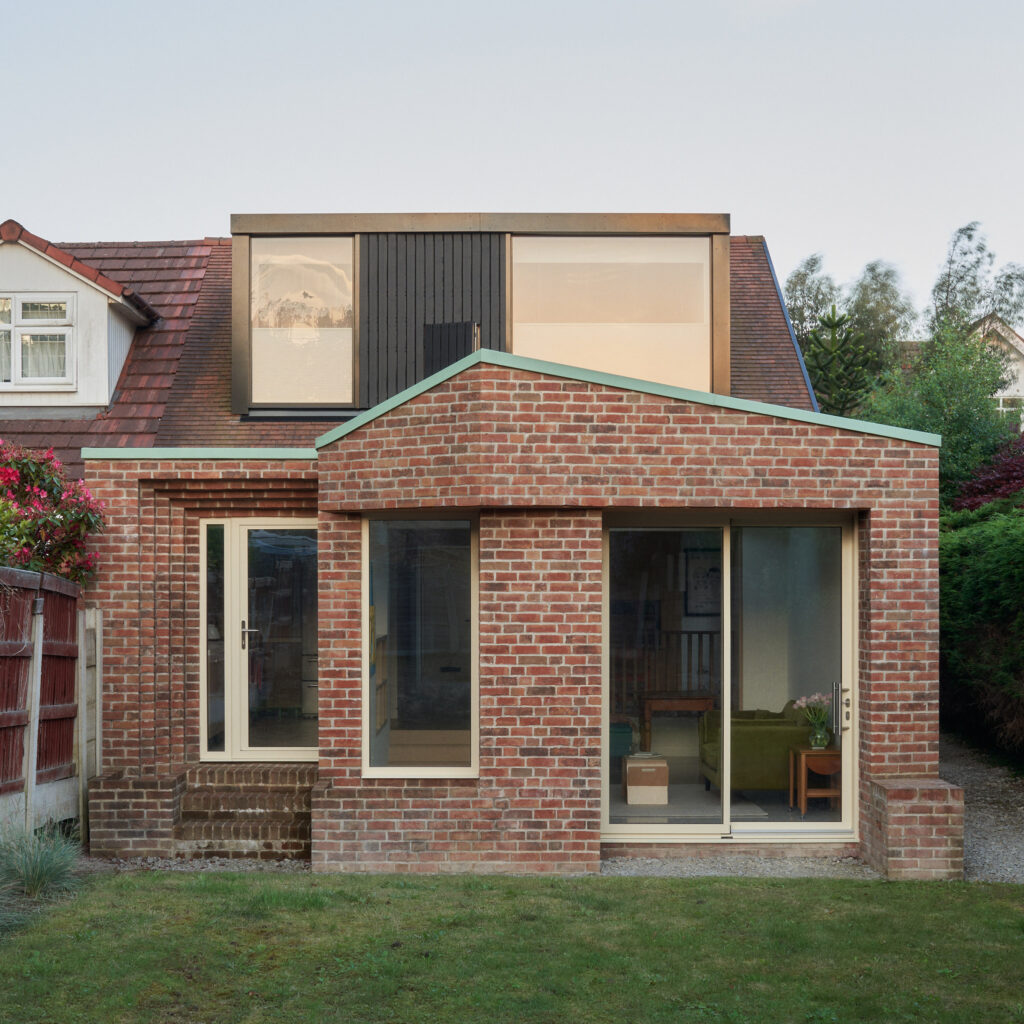 Loader Monteith expands red-brick bungalow within "remarkably compact footprint" near Manchester