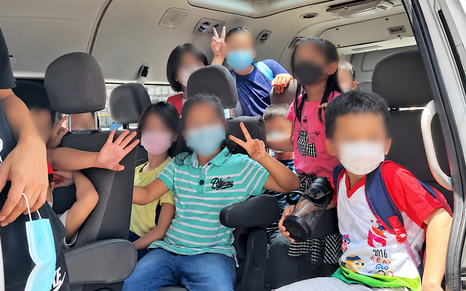 For these underprivileged children, a van is a lifeline to education