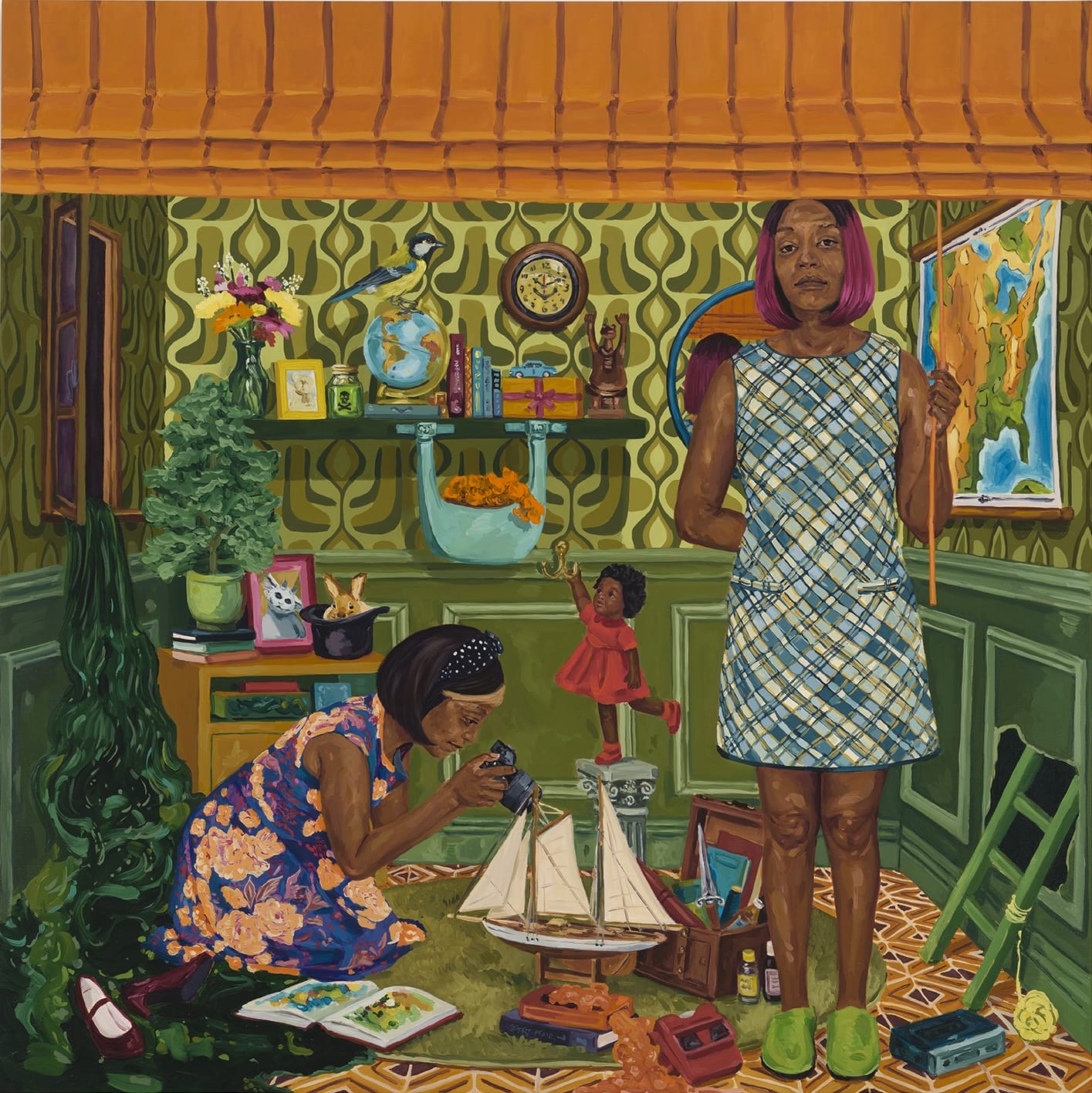 Wangari Mathenge’s Vibrant Paintings Tap into Kenya’s Paradigm Shift in the 1960s